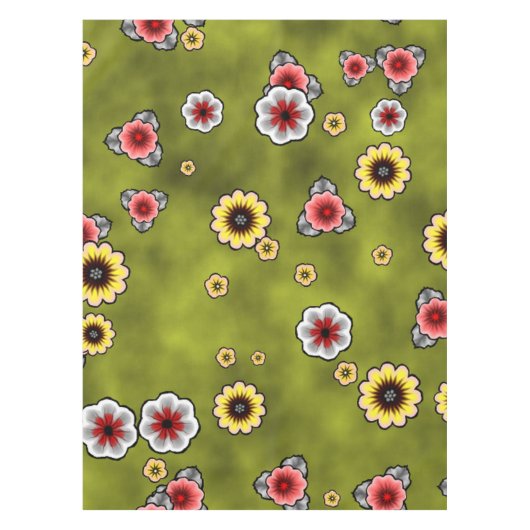 bloembom 8 tafelkleed (Voorkant)