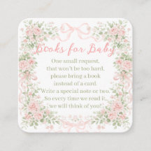 Bloemboog Baby in Bloom Meisje Baby Shower boeken