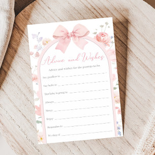 Bloemboog Baby in Bloom Shower Advies Wensen Spel