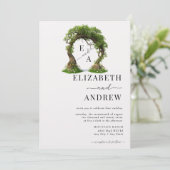 bloemboog | Boombruiloft Kaart (Staand voorkant)