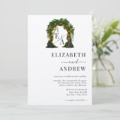 bloemboog | Boombruiloft Kaart (Staand voorkant)