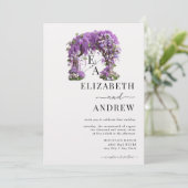 bloemboog | Boombruiloft Kaart (Staand voorkant)