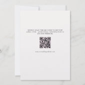 bloemboog | Boombruiloft Kaart (Achterkant)