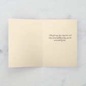 Bloemboom die elkaar wandelt Home Quote Kaart (Binnen)