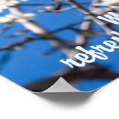 Bloemboom inspiratieposter poster (Hoek)