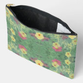Bloembos Vloer Print Snijd Naaizak Etui (Open)