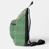 Bloembos Vloer Print Snijd Naaizak Sling Bag (Rechts)