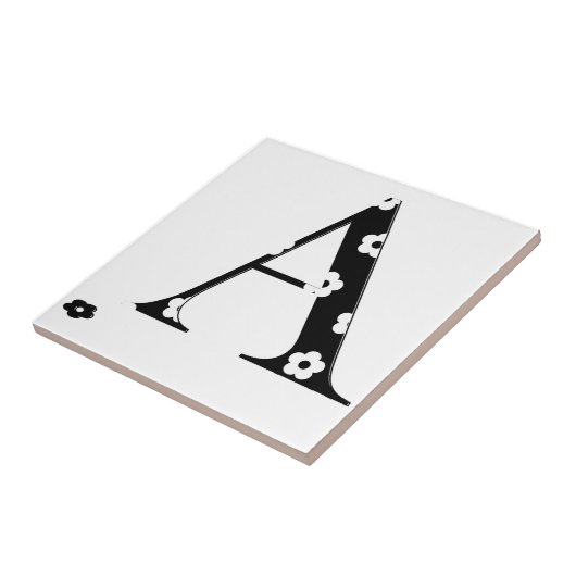 Bloembrief A Tegeltje (Zijkant)