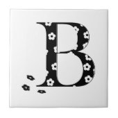 bloembrief B Tegeltje (Voorkant)