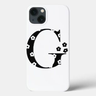 bloembrief G iPhone 13 Hoesje