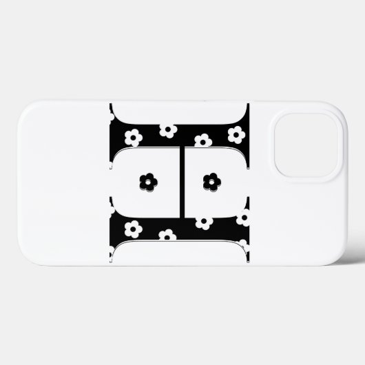 bloembrief H Case-Mate iPhone Case (Achterkant (horizontaal))