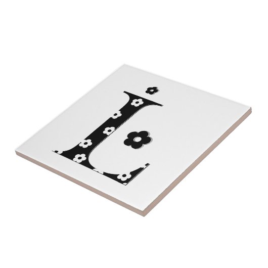 bloembrief L Tegeltje (Zijkant)