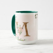 Bloembrief 'M' Mok (Voorkant links)