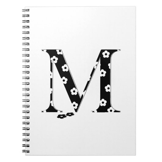 bloembrief M Notitieboek (Voorkant)