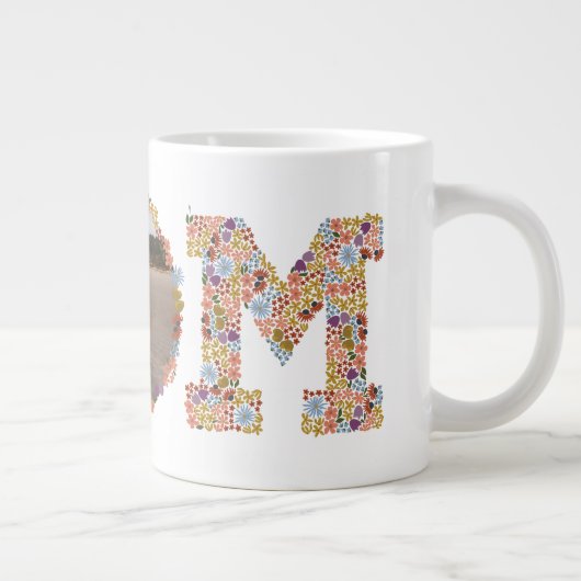 Bloembrief MOM Moederdag Foto Mok (Rechts)