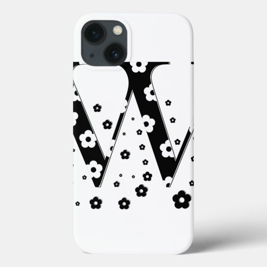 bloembrief W Case-Mate iPhone Case (Achterkant)
