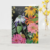 Bloembriefkaarten Kaart (Gele Bloem)