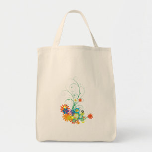 bloembundels van zwendragers tote bag