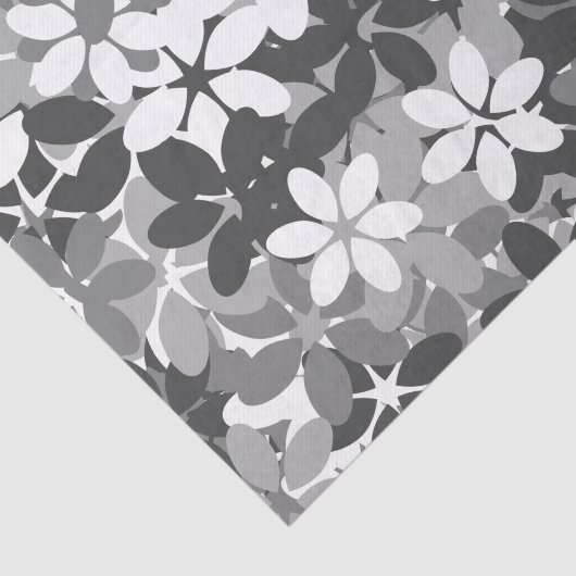 Bloemcamouflage Tissuepapier (Detail)