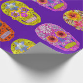 Bloemcellen Cadeaupapier (Hoek)