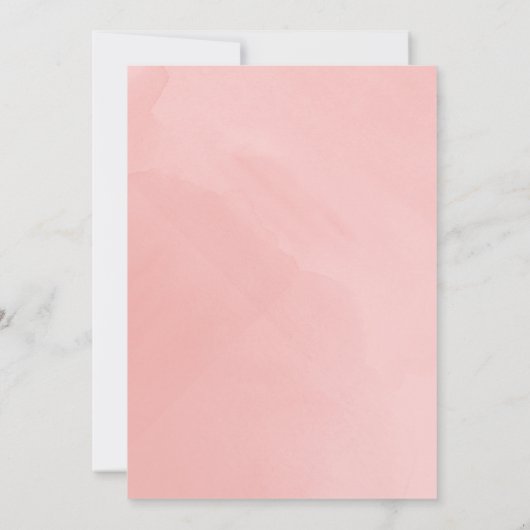 bloemcitrus | Fun zomer cocktail party verjaardag Kaart (Achterkant)