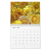 Bloemcollage kalender (Mar 2027)