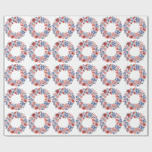 Bloemcyclus Cadeaupapier (Vlak)