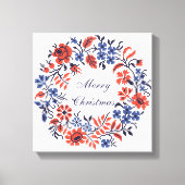 Bloemcyclus Canvas Afdruk (Voorkant)