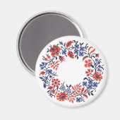 Bloemcyclus Magneet (Voorkant / Achterkant)