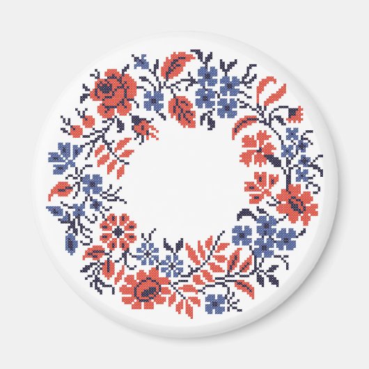 Bloemcyclus Magneet (Voorkant)