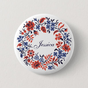 Bloemcyclus Ronde Button 5,7 Cm