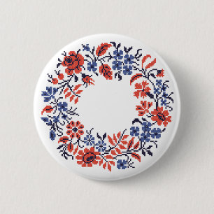 Bloemcyclus Ronde Button 5,7 Cm