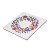 Bloemcyclus Tegeltje (Zijkant)