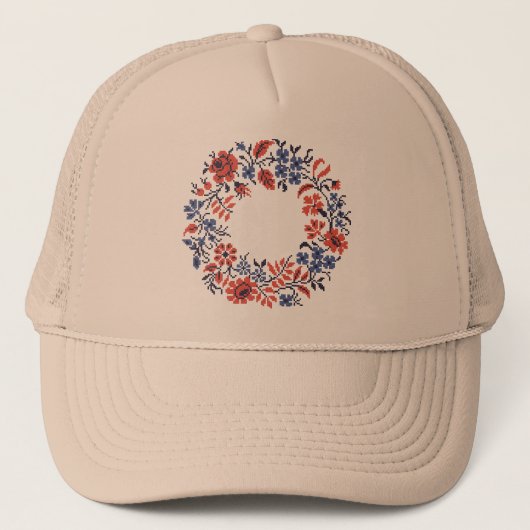 Bloemcyclus Trucker Pet (Voorkant)