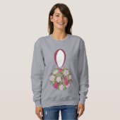Bloemd Bouquet Bride Bridesmaid Weddenschap Trui (Voorkant volledig)