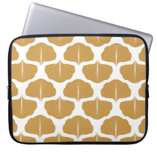 Bloemdamast: naadloos patroon. laptop sleeve