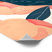 bloemdecoratie poster (Hoek)