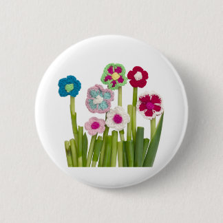 bloemdecoratie ronde button 5,7 cm