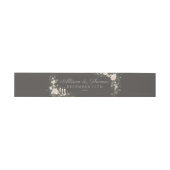 Bloemdennen Winter Vakantie Kaarsen Huwelijk Uitnodigingen Wikkel (Vlak)