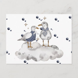 Bloemdieren Briefkaart