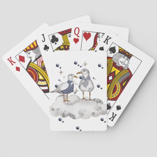 Bloemdieren Pokerkaarten (Achterkant)