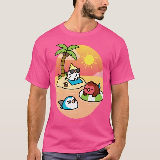 Bloemdieren T-shirt (Voorkant)