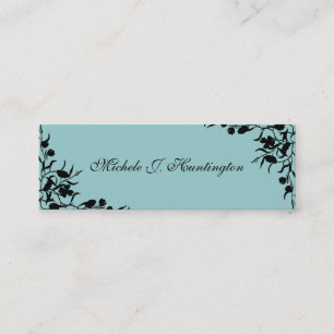 Bloemdierenkaarten Contactkaartje