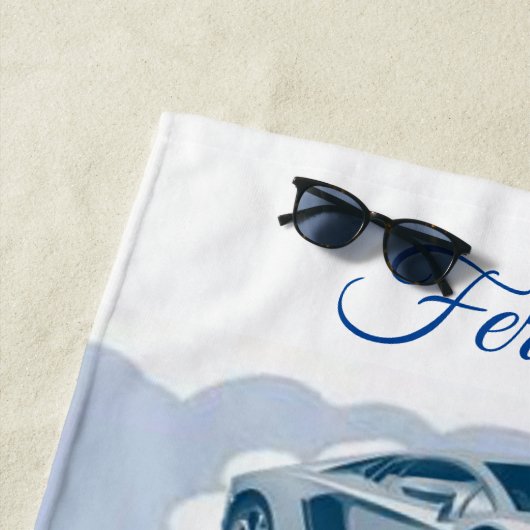 Bloemdoeken Teddy Bear Strandlaken (In situ)