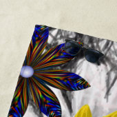 Bloemdoeken Zonnebloemen Strandlaken (In situ)