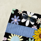 Bloemdoeken Zonnebloemen Strandlaken (In situ)