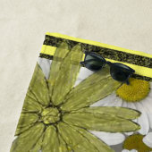 Bloemdoeken Zonnebloemen Strandlaken (In situ)