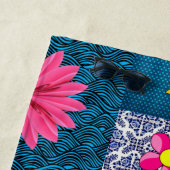 Bloemdoeken Zonnebloemen Strandlaken (In situ)