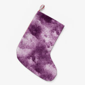 Bloemdoekje, abstract, gekleed, oud, kleine kerstsok (Voorkant (Hangend))