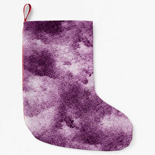 Bloemdoekje, abstract, gekleed, oud, kleine kerstsok (Voorkant)